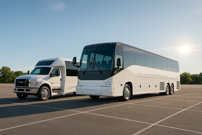 Charter Bus in Champaign
